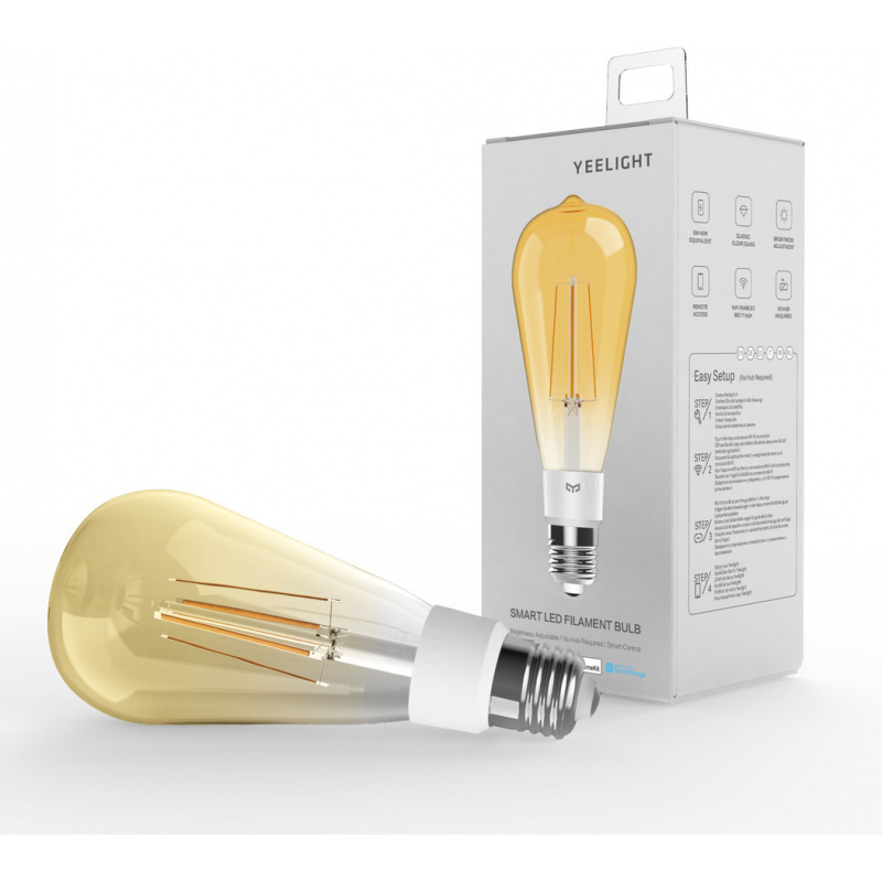 Yeelight Distributor - 608887786514 - YLT024 - Smart Yeelight LED Filament bulb ST64 - B2B homescreen