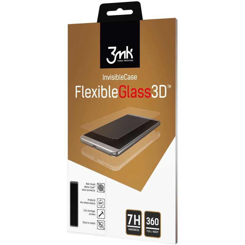 3MK Distributor - 5903108043663 - 3MK806 - 3MK FlexibleGlass 3D High-Grip Apple iPhone XR - B2B homescreen