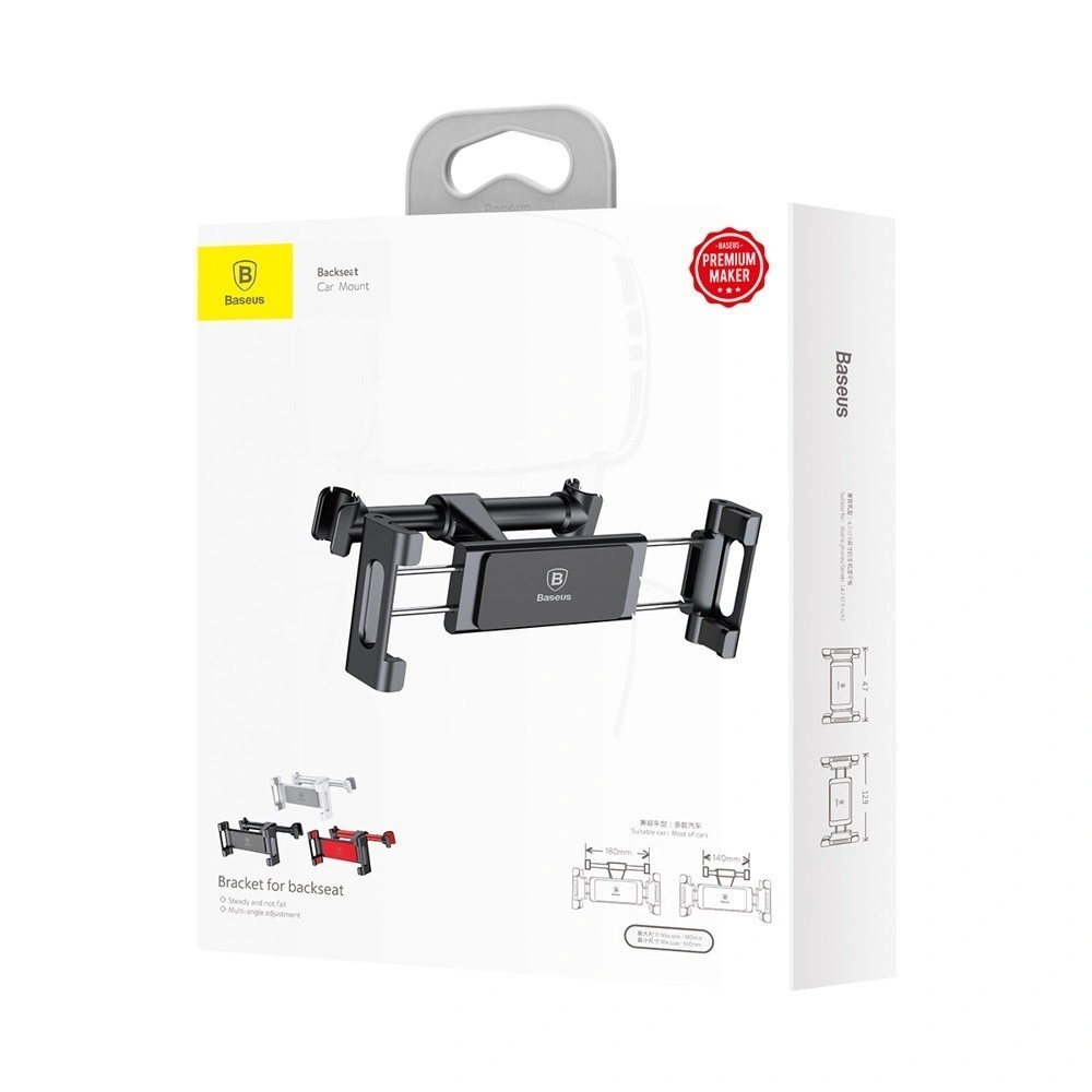 Hurtownia GSM - Uchytník do auta Baseus Backseat Black - BSU007BLK - {ean13} - Hurt