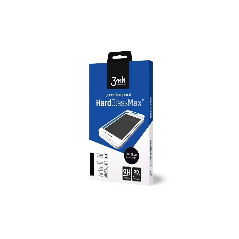 Hurtownia GSM - Szkło hartowane 3MK HardGlass Max Huawei P30 Pro czarne - 3MK508 - {ean13} - Hurt