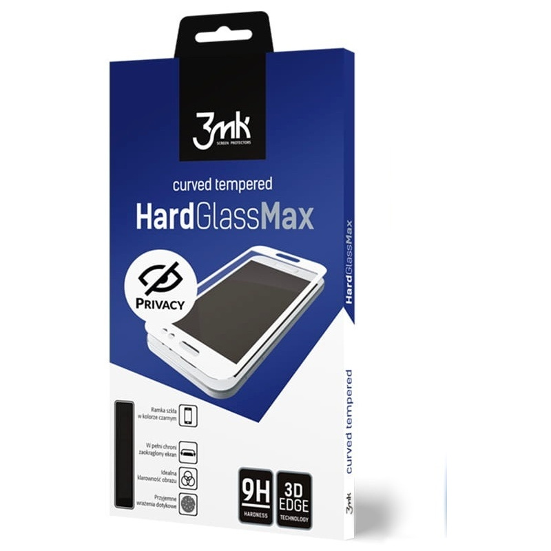 Hurtownia 3MK - 5903108000055 - 3MK474 - Szkło hartowane 3MK HardGlass Max Privacy Apple iPhone 8 czarne - B2B homescreen