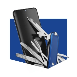 Hurtownia GSM - Antymikrobowa folia ochronna 3MK Silver Protect+ Huawei P40 Lite - 3MK1201 - {ean13} - Hurt