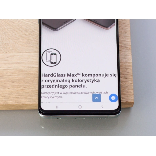 Szkło hartowane 3MK HardGlass Max Sensor-Dot Samsung Galaxy S10+ Plus czarne