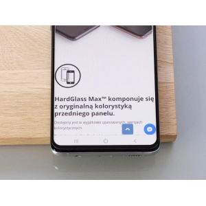 Hurtownia GSM - Szkło hartowane 3MK HardGlass Max Sensor-Dot Samsung Galaxy Note 10+ Plus czarne - 3MK1015 - {ean13} - Hurt