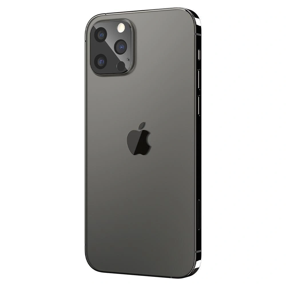 Hurtownia GSM - Szkło hartowane na aparat Spigen Optik Camera Lens Apple iPhone 12 Pro Max Black - SPN1376BLK - {ean13} - Hurt