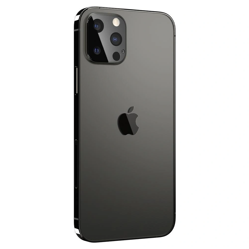 Hurtownia GSM - Szkło hartowane na aparat Spigen Optik Camera Lens Apple iPhone 12 Pro Max Black - SPN1376BLK - {ean13} - Hurt