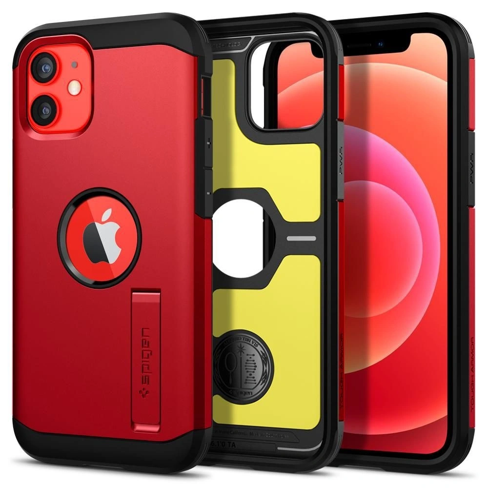 Hurtownia GSM - Etui Spigen Tough Armor Apple iPhone 12 mini Red - SPN1378RED - {ean13} - Hurt