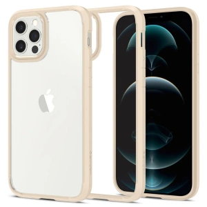 Etui Spigen Ultra Hybrid Apple iPhone 12/12 Pro Sand Beige