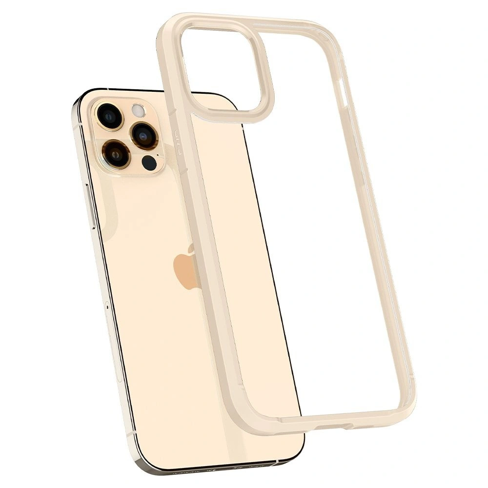 Hurtownia GSM - Etui Spigen Ultra Hybrid Apple iPhone 12/12 Pro Sand Beige - SPN1380SNDBEI - {ean13} - Hurt