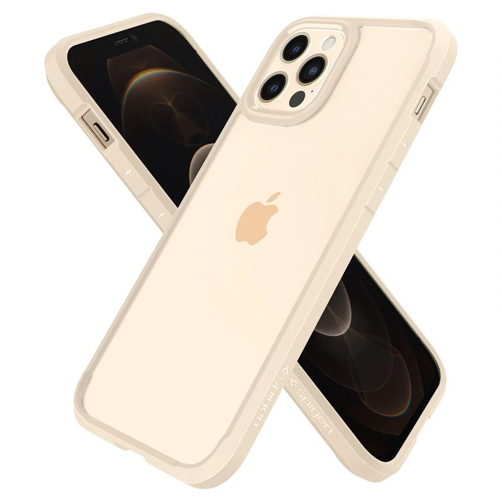 Hurtownia GSM - Etui Spigen Ultra Hybrid Apple iPhone 12/12 Pro Sand Beige - SPN1380SNDBEI - {ean13} - Hurt