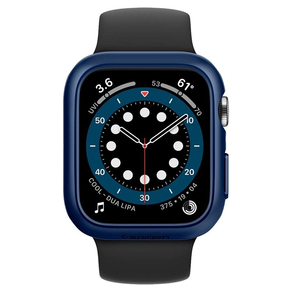 Hurtownia GSM - Etui Spigen Thin Fit Apple Watch SE/6/5/4 40mm Metallic Blue - SPN1381BLU - {ean13} - Hurt