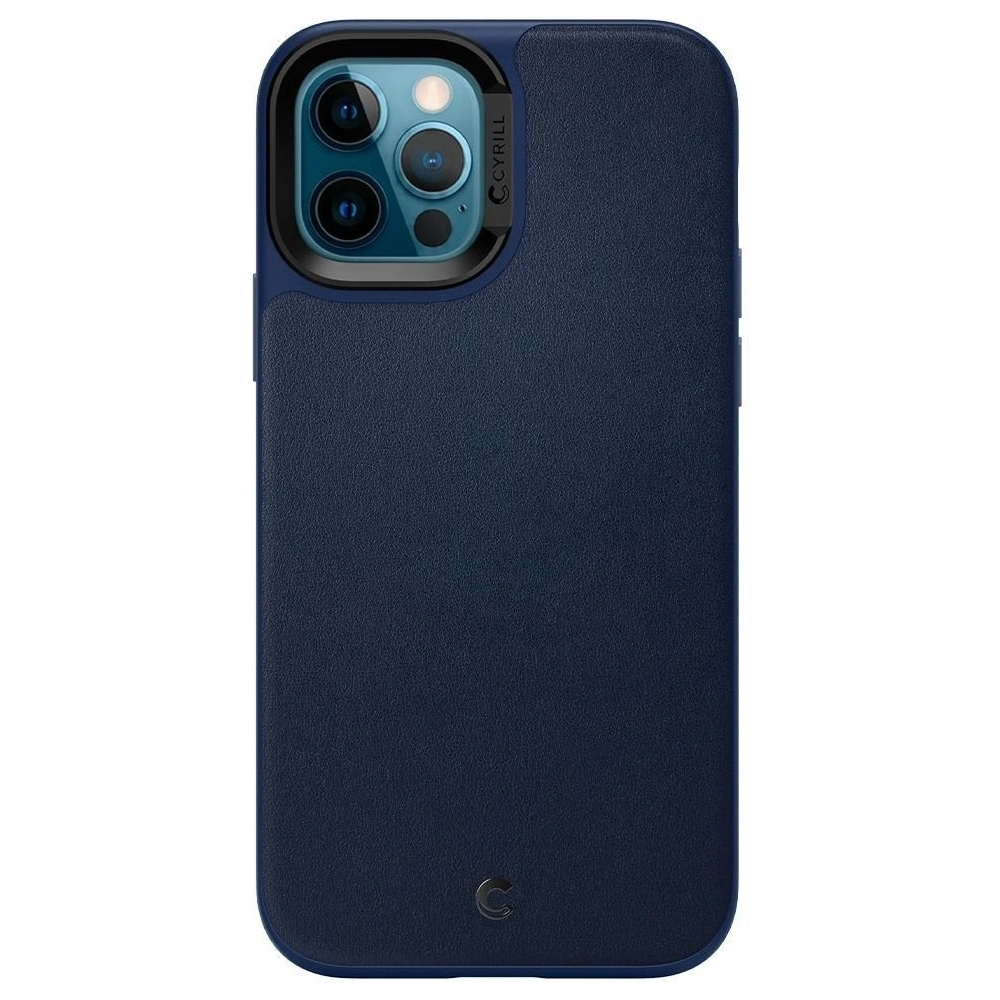 Hurtownia GSM - Etui Spigen Ciel Leather Brick Apple iPhone 12/12 Pro Navy - SPN1383NAV - {ean13} - Hurt
