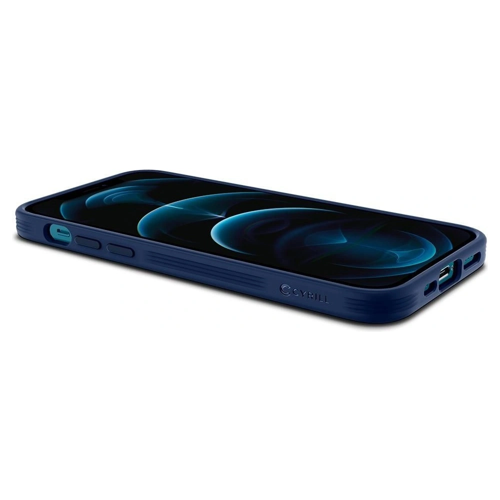 Hurtownia GSM - Etui Spigen Ciel Leather Brick Apple iPhone 12/12 Pro Navy - SPN1383NAV - {ean13} - Hurt