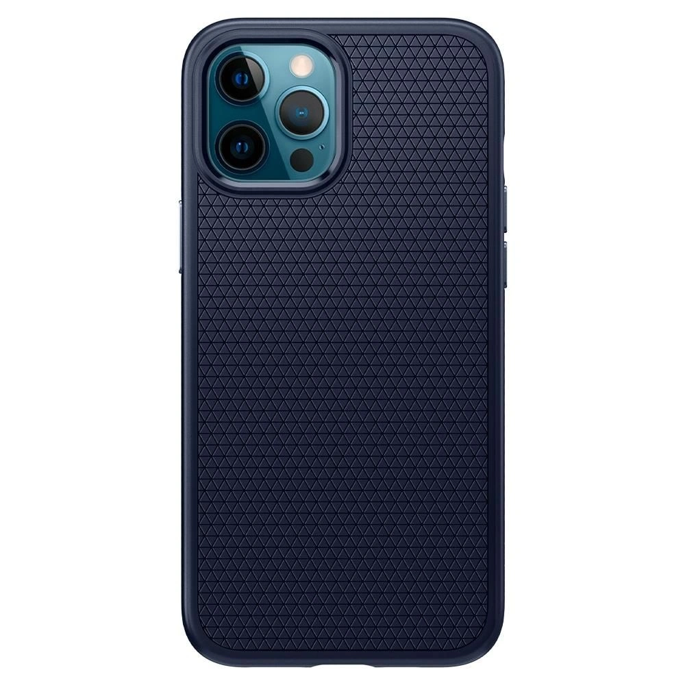 Hurtownia GSM - Etui Spigen Liquid Air Apple iPhone 12 Pro Max Navy Blue - SPN1384BLU - {ean13} - Hurt
