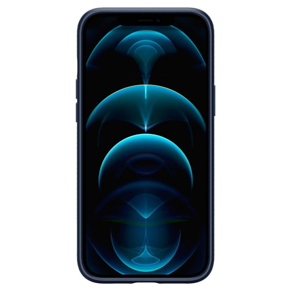 Hurtownia GSM - Etui Spigen Liquid Air Apple iPhone 12 Pro Max Navy Blue - SPN1384BLU - {ean13} - Hurt