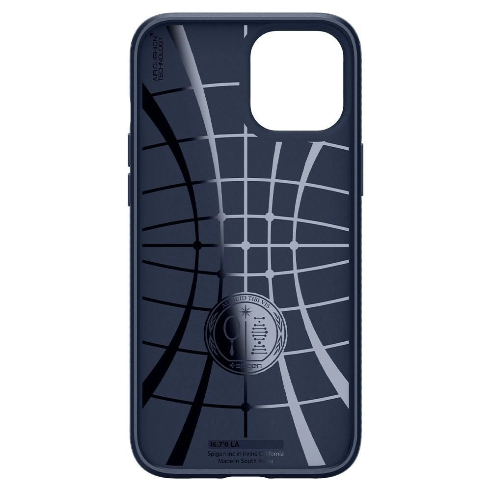 Hurtownia GSM - Etui Spigen Liquid Air Apple iPhone 12 Pro Max Navy Blue - SPN1384BLU - {ean13} - Hurt