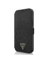Hurtownia GSM - Etui Guess GUFLBKP12LVSATMLBK Apple iPhone 12 Pro Max czarny/black book Saffiano - GUE777BLK - {ean13} - Hurt