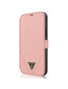 Hurtownia GSM - Etui Guess GUFLBKP12LVSATMLPI Apple iPhone 12 Pro Max rosa/pink Buch Saffiano - GUE778PNK - {ean13} - Hurt