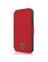 Hurtownia GSM - Etui Guess GUFLBKP12LVSATMLRE Apple iPhone 12 Pro Max czerwony/red book Saffiano - GUE779RED - {ean13} - Hurt