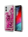 Etui Karl Lagerfeld KLHCP12SROPI Apple iPhone 12 mini różowy/pink hardcase Glitter Charms