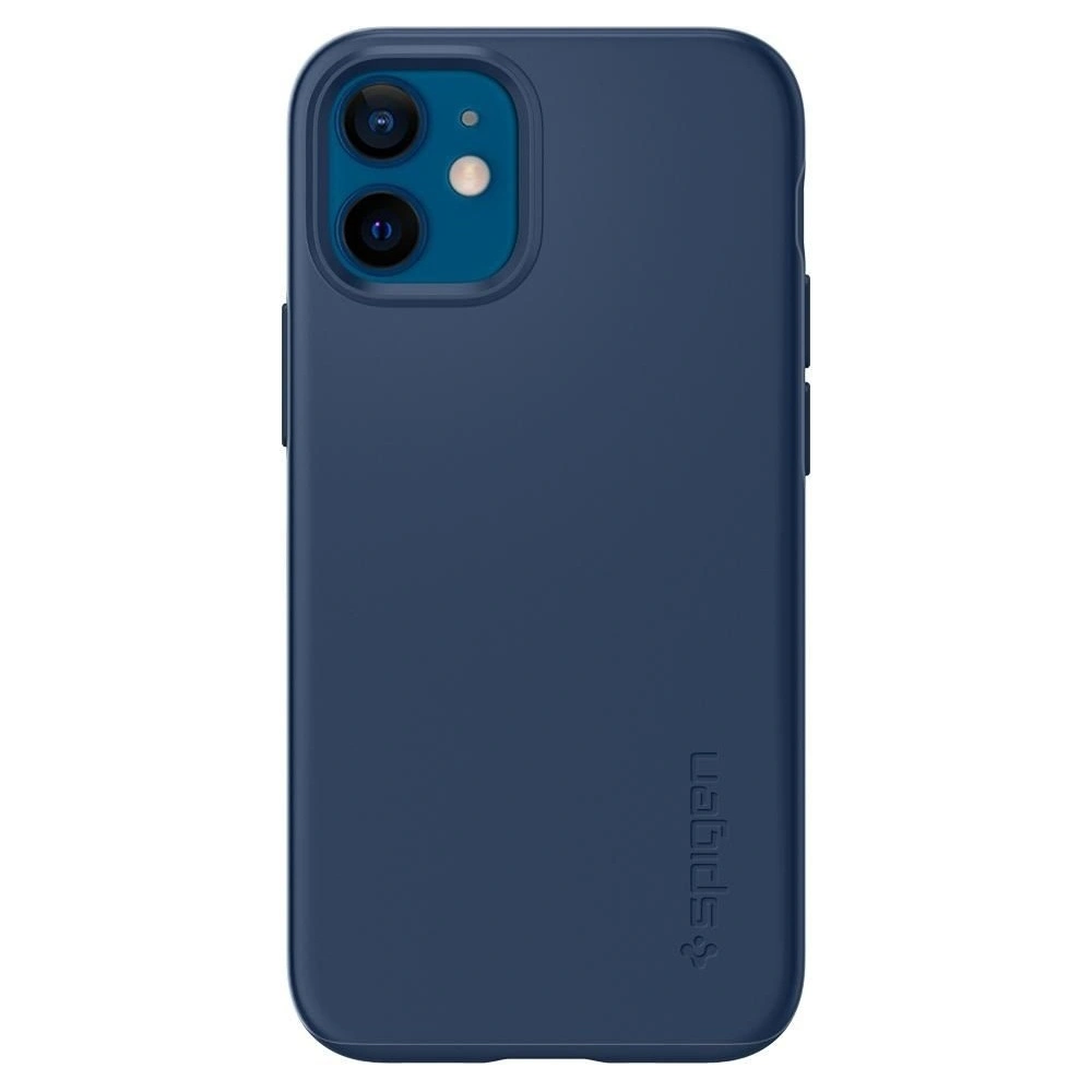 Hurtownia GSM - Etui Spigen Thin Fit Apple iPhone 12 mini Navy Blue - SPN1387BLU - {ean13} - Hurt