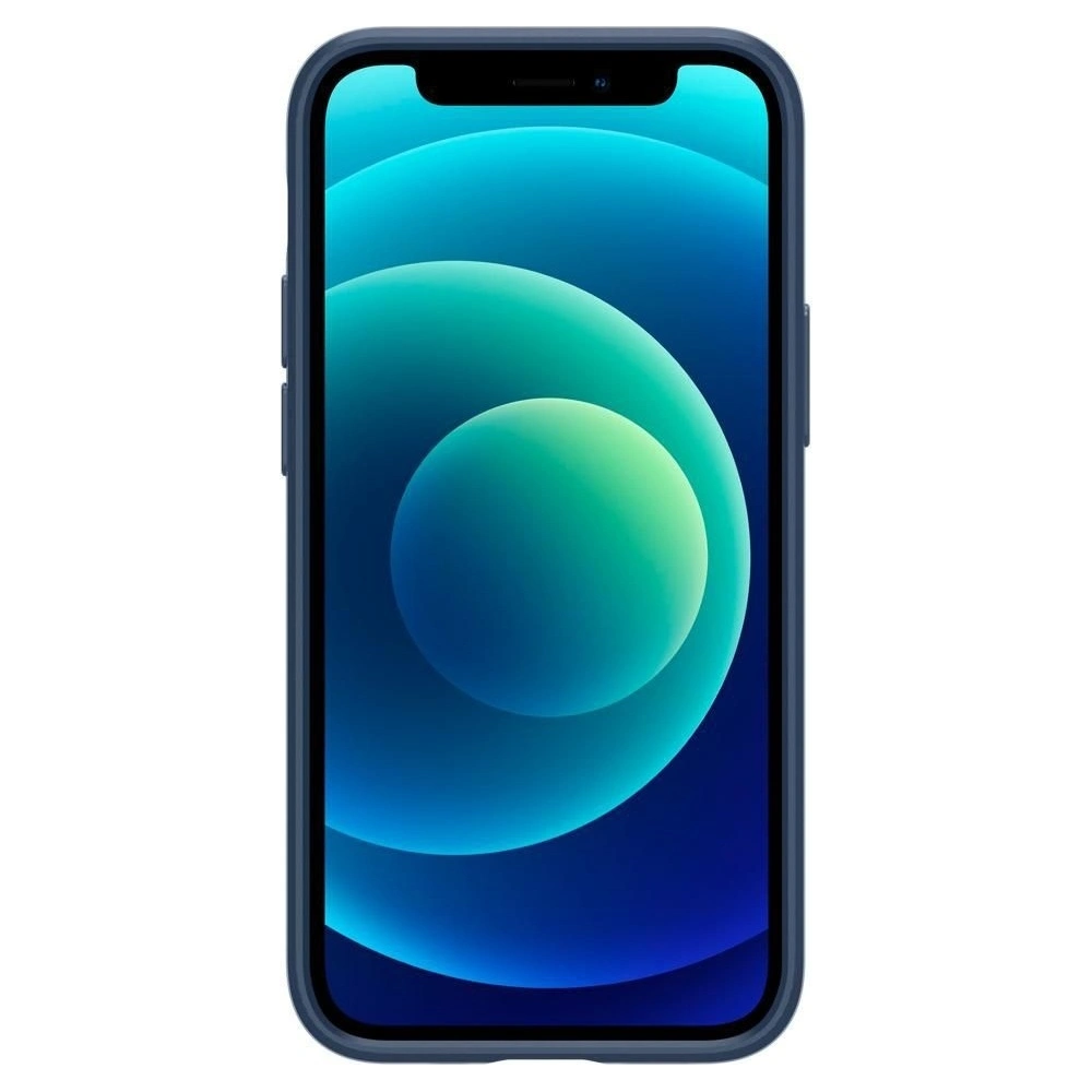 Hurtownia GSM - Etui Spigen Thin Fit Apple iPhone 12 mini Navy Blue - SPN1387BLU - {ean13} - Hurt