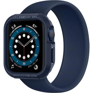 Etui Spigen Rugged Armor Apple Watch 4/5/6/7/SE 44/45mm Navy Blue