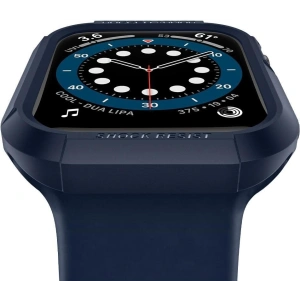 Etui Spigen Rugged Armor Apple Watch 4/5/6/7/SE 44/45mm Navy Blue