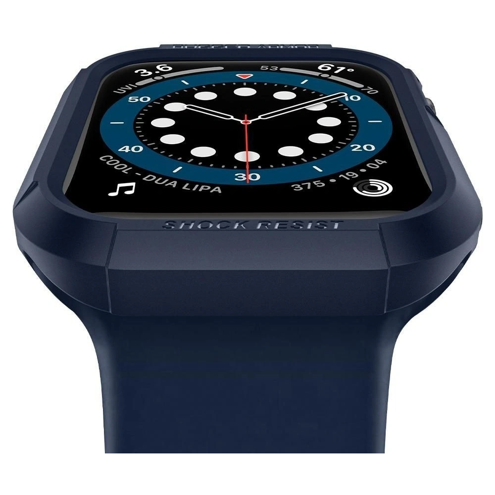 Hurtownia GSM - Case Spigen Rugged Armor Apple Watch 4/5/6/7/SE 44/45mm Marineblau - SPN1389BLU - {ean13} - Hurt