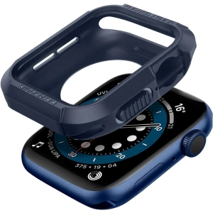 Etui Spigen Rugged Armor Apple Watch 4/5/6/7/SE 44/45mm Navy Blue