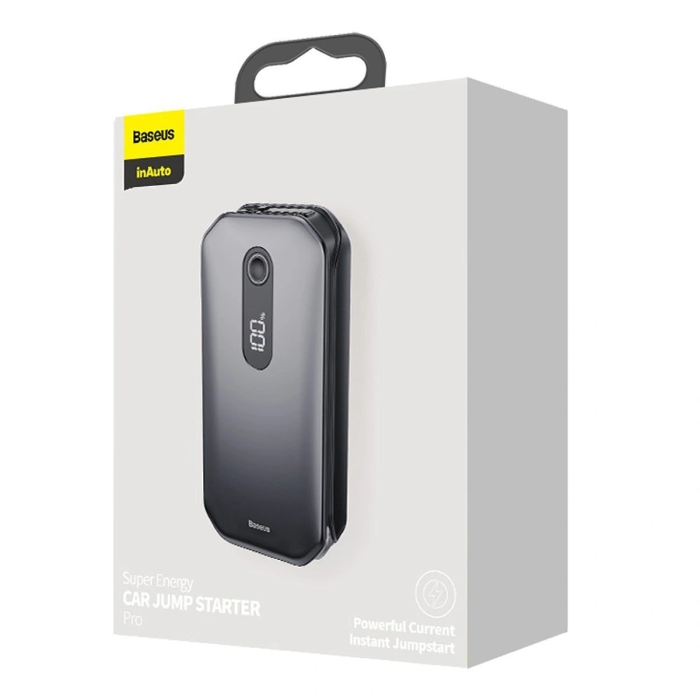 Wholesale Baseus Super Energy Car Jump Starter 12000mAh, 1000A, USB (black) - BSU1959BLK - {ean13} - Hurt
