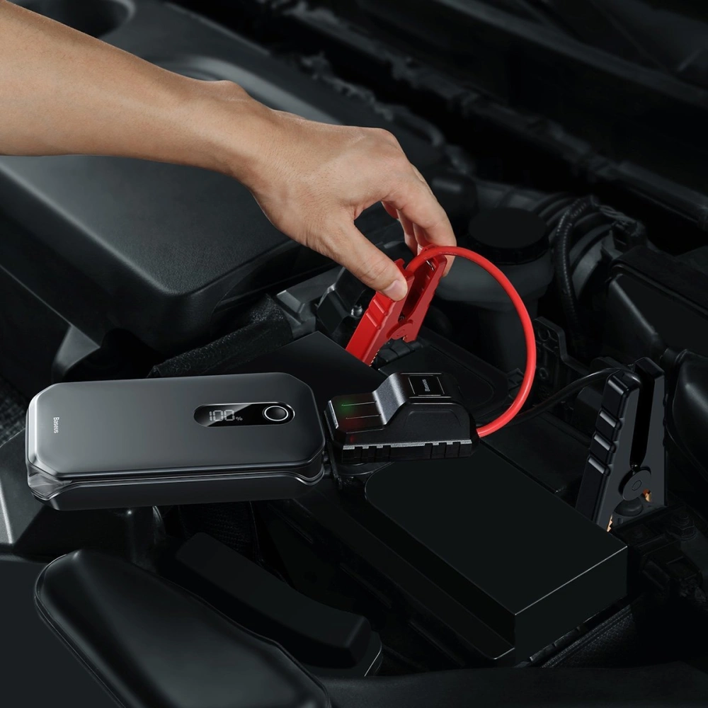 Wholesale Baseus Super Energy Car Jump Starter 12000mAh, 1000A, USB (black) - BSU1959BLK - {ean13} - Hurt