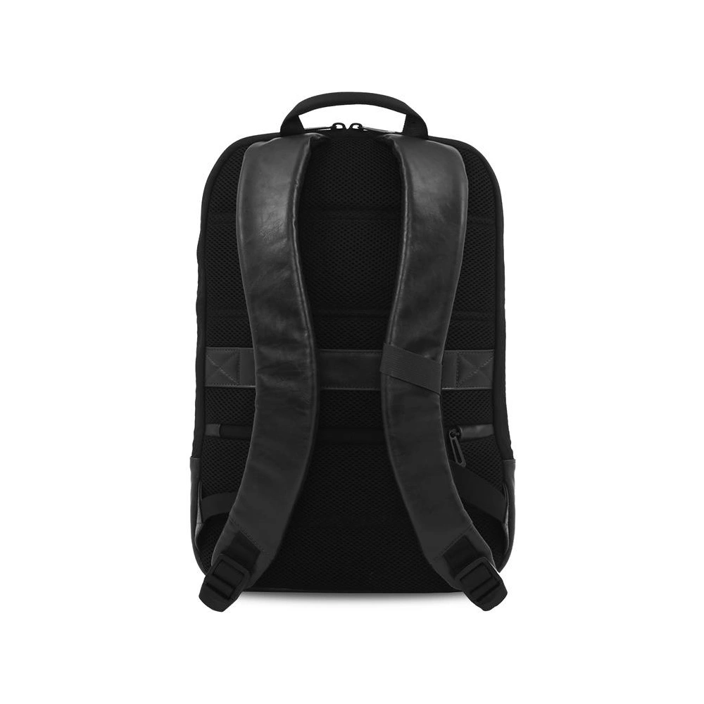 Hurtownia GSM - Plecak ze skóry ekologicznej z zewnętrzym portem USB PURO Byday Classic Notebook 15.6 / tablet (czarny) - PUR373BLK - {ean13} - Hurt
