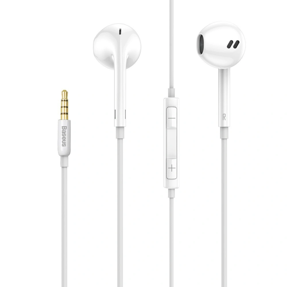 Wholesale Baseus Encok Earphone H16 White - BSU1942WHT - {ean13} - Hurt