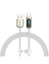 Kabel USB do USB-C Baseus Display, 5A, 1m (biały)