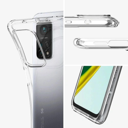 Etui Spigen Liquid Crystal Xiaomi Mi 10T/Pro Crystal Clear