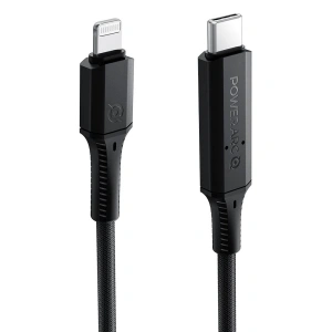 Kabel Lightning do USB-C Spigen PowerArc PB1901 PD 100W 1m Black