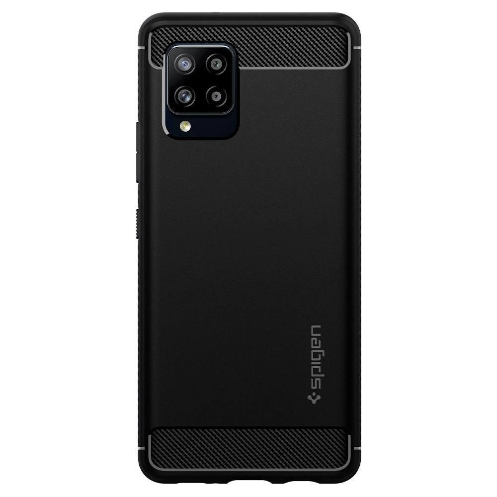 Wholesale Spigen Rugged Armor Samsung Galaxy A42 5G Matte Black - SPN1393BLK - {ean13} - Hurt