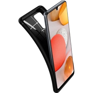 Hurtownia GSM - Etui Spigen Rugged Armor Samsung Galaxy A42 5G Matte Black - SPN1393BLK - {ean13} - Hurt