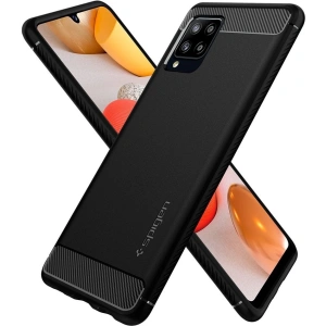 Hurtownia GSM - Etui Spigen Rugged Armor Samsung Galaxy A42 5G Matte Black - SPN1393BLK - {ean13} - Hurt