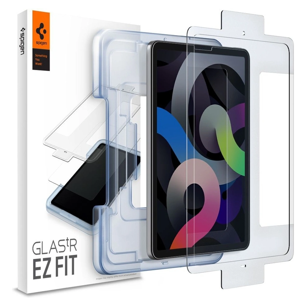 Hurtownia GSM - Szkło hartowane Spigen GLAS.tR ez Fit Apple iPad Air 10.9 2020/2022 (4. i 5. generacji) / iPad Air 11 2024 (6. generacji) - SPN1395 - {ean13} - Hurt