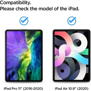 Hurtownia GSM - Gehärtetes Glas Spigen GLAS.tR ez Fit Apple iPad Air 10.9 2020/2022 (4. und 5. Generation) / iPad Air 11 2024 (6. Generation) - SPN1395 - {ean13} - Hurt