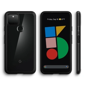 Hurtownia GSM - Etui Spigen Ultra Hybrid Google Pixel 5 Matte Black - SPN1396BLK - {ean13} - Hurt