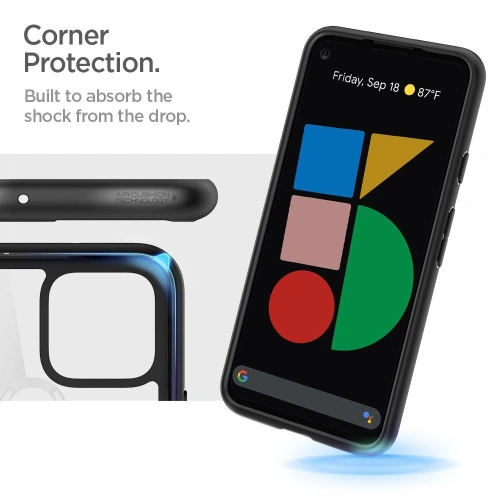 Etui Spigen Ultra Hybrid Google Pixel 5 Matte Black
