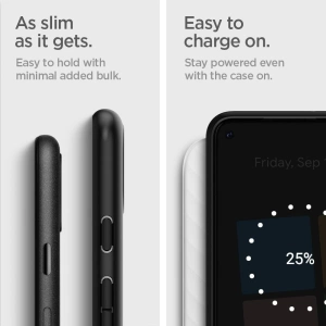 Hurtownia GSM - Etui Spigen Ultra Hybrid Google Pixel 5 Matte Black - SPN1396BLK - {ean13} - Hurt