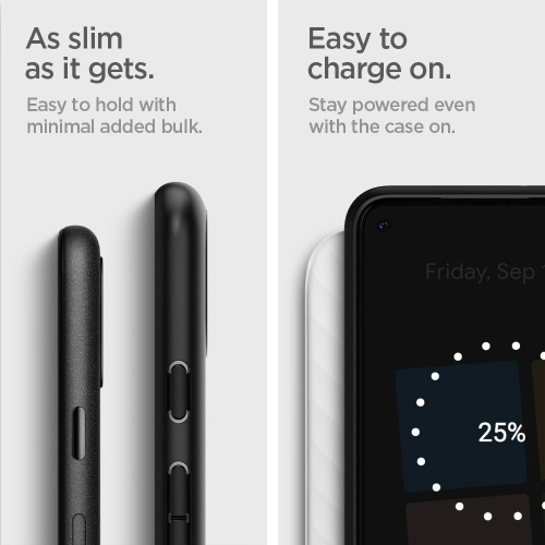 Etui Spigen Ultra Hybrid Google Pixel 5 Matte Black