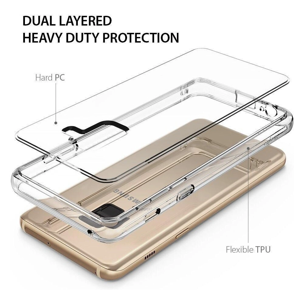 Hurtownia GSM - Etui Ringke Fusion Samsung Galaxy A8 2018 Clear - RGK629CL - {ean13} - Hurt
