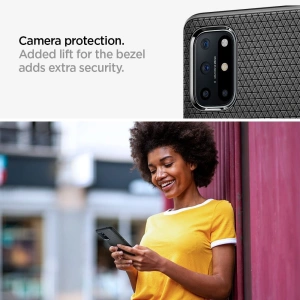 Hurtownia GSM - Etui Spigen Liquid Air OnePlus 8T Matte Black - SPN1398BLK - {ean13} - Hurt
