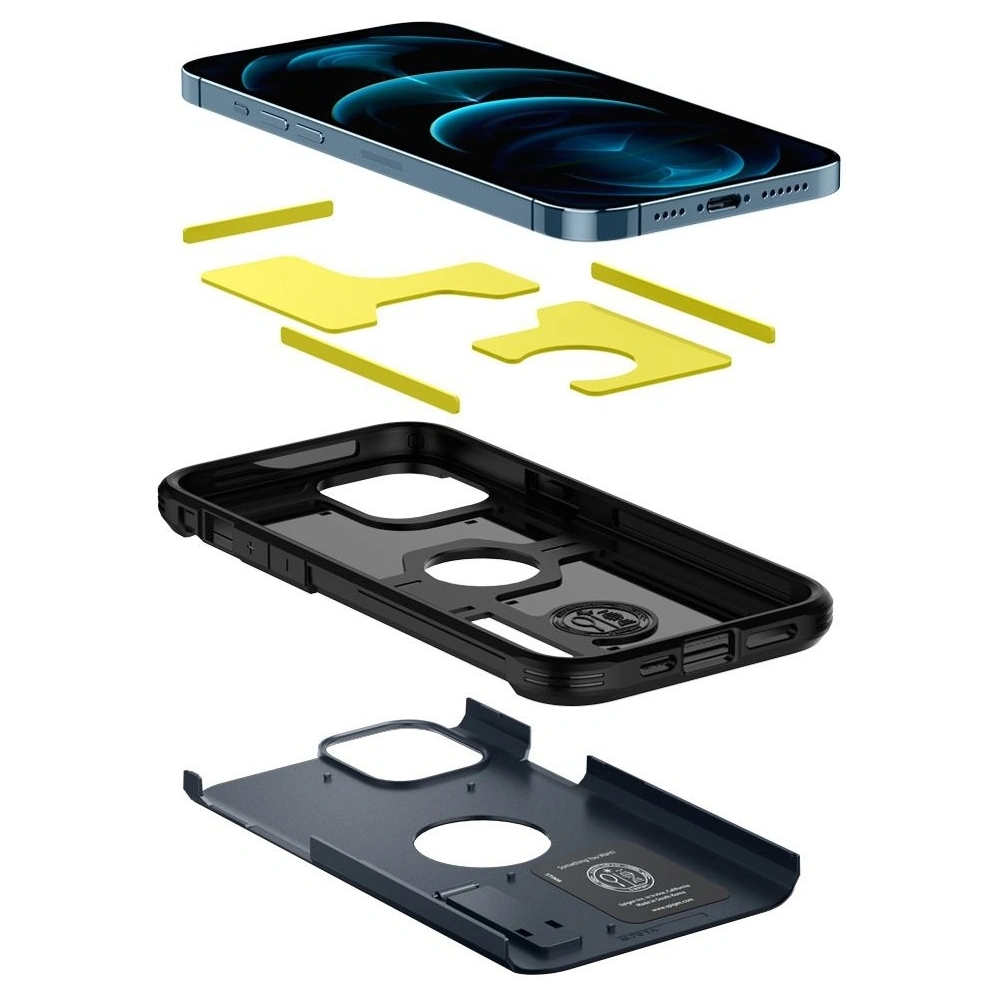 Hurtownia GSM - Etui Spigen Tough Armor Apple iPhone 12 Pro Max Metal Slate - SPN1399MTL - {ean13} - Hurt