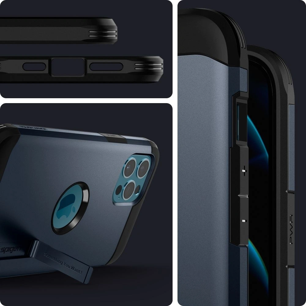 Hurtownia GSM - Etui Spigen Tough Armor Apple iPhone 12 Pro Max Metal Slate - SPN1399MTL - {ean13} - Hurt